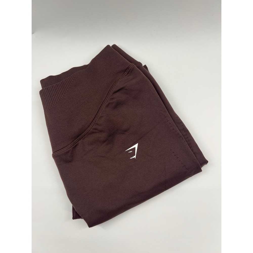 Gymshark Vital Seamless 2.0 High Waisted Leggings Espresso Brown Womens Small